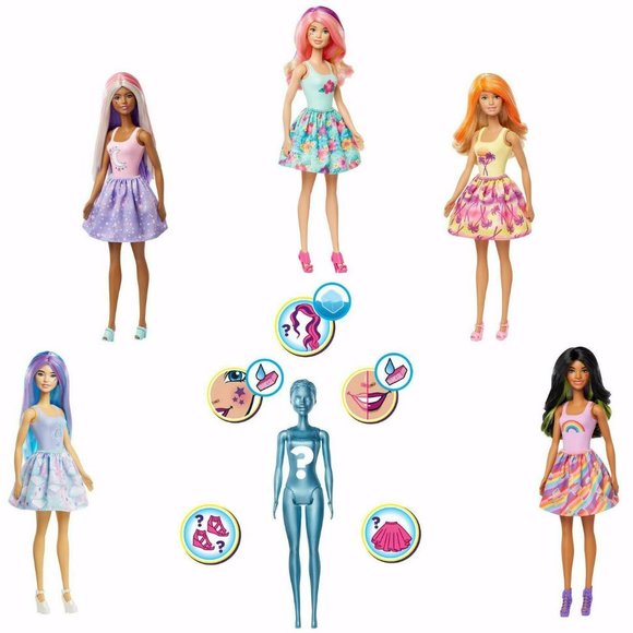 barbie color reveal code